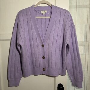 Pretty Purple Cardigan 💜